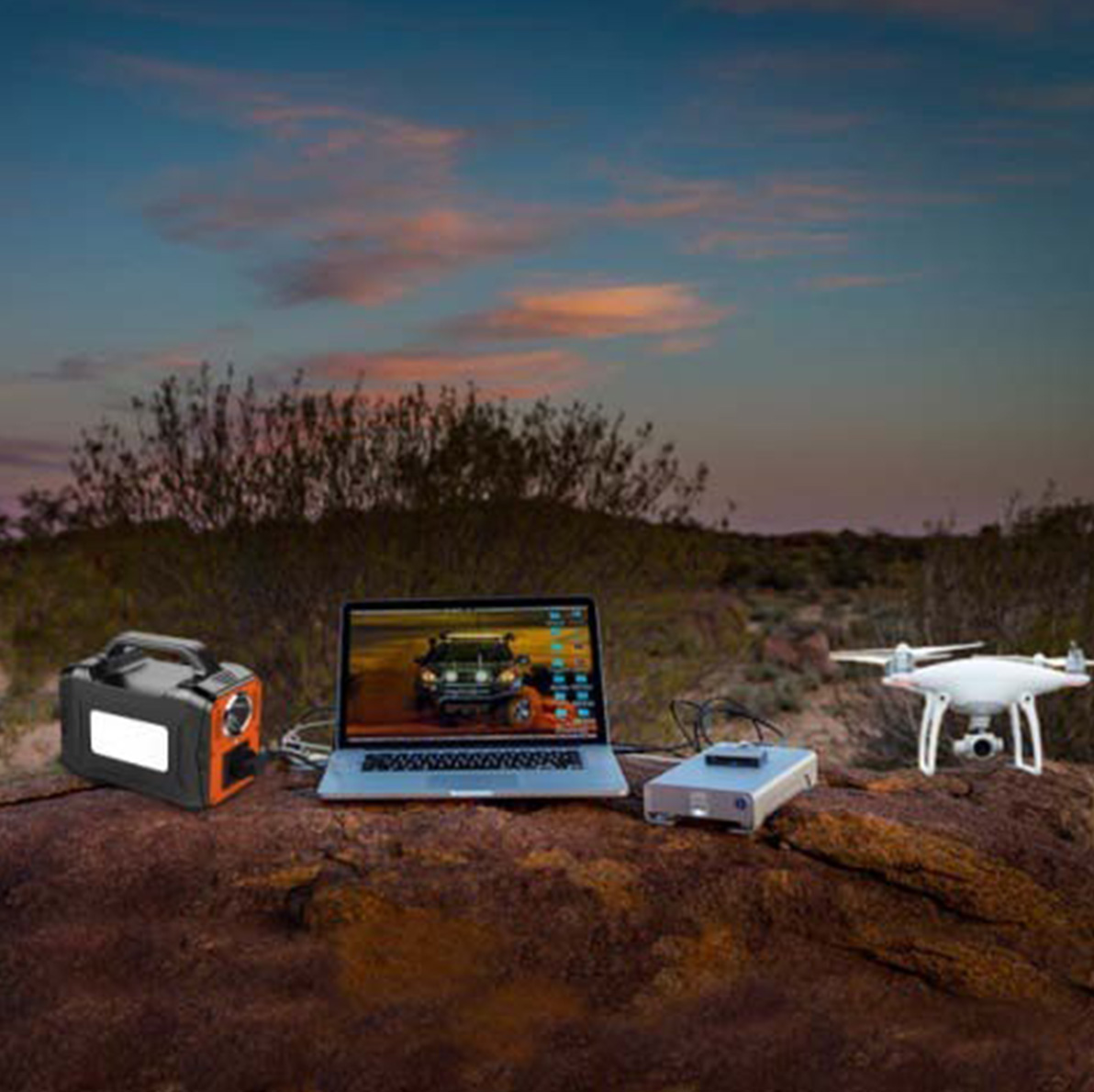 Безпечний сонячний генератор 130 Вт для аварійної зарядки