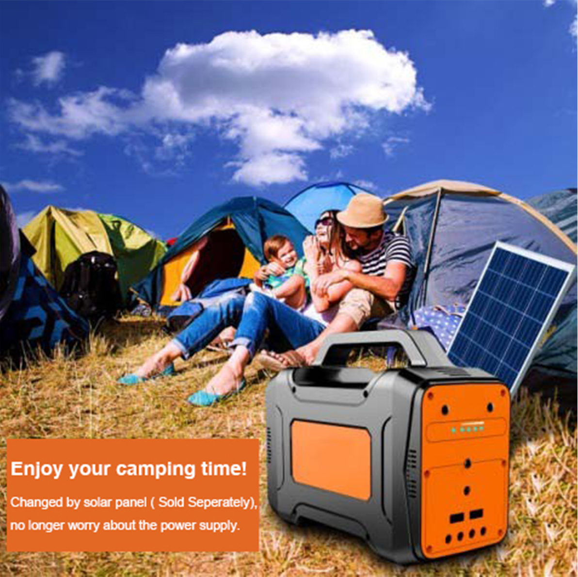 Безпечний сонячний генератор 130 Вт для аварійної зарядки